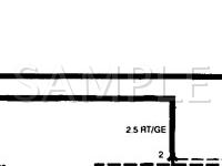 1998 BMW M3  3.2 L6 GAS Wiring Diagram