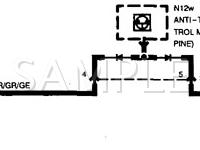 1999 BMW M3  3.2 L6 GAS Wiring Diagram