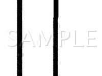 1998 BMW M3  3.2 L6 GAS Wiring Diagram