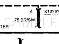 1999 BMW M3  3.2 L6 GAS Wiring Diagram