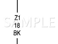 1998 Dodge Neon  2.0 L4 GAS Wiring Diagram