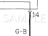1998 Dodge Avenger  2.5 V6 GAS Wiring Diagram