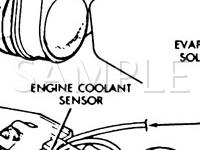 1998 Dodge RAM 1500 Pickup  3.9 V6 GAS Wiring Diagram