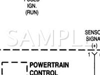 1998 Dodge Dakota  2.5 L4 GAS Wiring Diagram