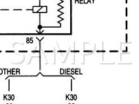 1998 Dodge RAM 1500 Pickup  5.9 V8 GAS Wiring Diagram
