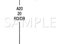 2000 Dodge RAM 3500 VAN  5.2 V8 CNG Wiring Diagram