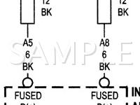 2000 Dodge RAM 3500 Pickup  5.9 L6 DIESEL Wiring Diagram