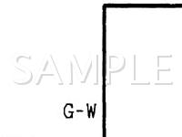 2000 Dodge Avenger  2.5 V6 GAS Wiring Diagram