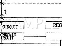 2000 Dodge Avenger  2.5 V6 GAS Wiring Diagram