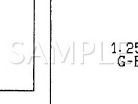 2000 Dodge Avenger  2.5 V6 GAS Wiring Diagram