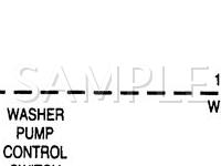 2000 Dodge Stratus  2.5 V6 GAS Wiring Diagram