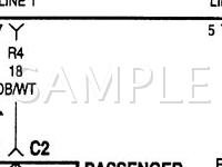 2000 Dodge RAM 3500 VAN  5.2 V8 CNG Wiring Diagram