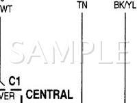 2000 Dodge RAM 3500 VAN  5.2 V8 CNG Wiring Diagram