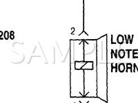 2000 Plymouth Neon  2.0 L4 GAS Wiring Diagram