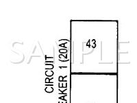 2000 Dodge RAM 2500 Pickup  8.0 V10 GAS Wiring Diagram