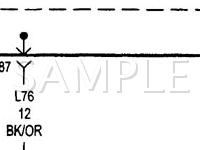 2000 Dodge RAM 3500 Pickup  5.9 V8 GAS Wiring Diagram