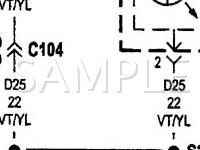 2001 Dodge Neon  2.0 L4 GAS Wiring Diagram