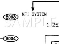 2001 Dodge Stratus  2.4 L4 GAS Wiring Diagram