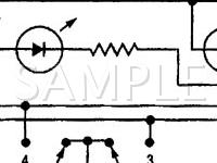 2001 Dodge Grand Caravan SE 3.3 V6 GAS Wiring Diagram