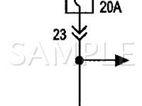 2002 Dodge Stratus  2.7 V6 GAS Wiring Diagram