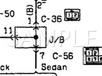1990 Dodge Colt 200 E 1.5 L4 GAS Wiring Diagram