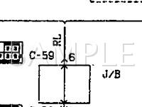 1990 Dodge Colt 200 DL 1.5 L4 GAS Wiring Diagram