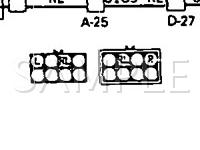 1990 Dodge RAM 50 SE 2.4 L4 GAS Wiring Diagram