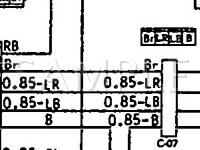 1990 Dodge RAM 50  3.0 V6 GAS Wiring Diagram