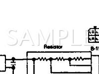 1990 Dodge RAM 50  2.4 L4 GAS Wiring Diagram