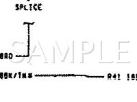 1990 Chrysler Daytona  2.5 L4 GAS Wiring Diagram