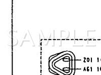 1990 Chrysler Daytona  2.5 L4 GAS Wiring Diagram
