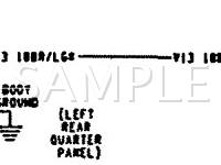 1990 Dodge Daytona  2.5 L4 GAS Wiring Diagram