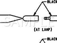 1990 Dodge D150 Pickup  5.9 V8 GAS Wiring Diagram