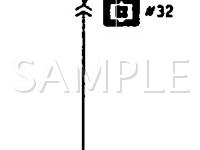 1990 Dodge D350 Pickup  5.9 V8 GAS Wiring Diagram