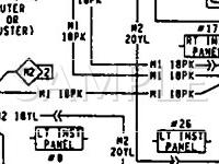 1990 Chrysler NEW Yorker Landau 3.3 V6 GAS Wiring Diagram