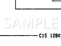 1990 Dodge B250 VAN Sportsman 3.9 V6 GAS Wiring Diagram