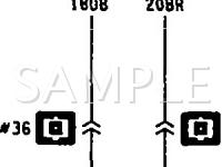 1990 Dodge B250 VAN Sportsman 5.9 V8 GAS Wiring Diagram