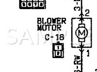 1990 Plymouth Laser RS 2.0 L4 GAS Wiring Diagram