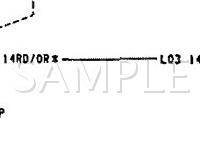 1990 Dodge Spirit  2.5 L4 GAS Wiring Diagram