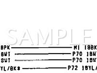 1990 Chrysler Lebaron  2.5 L4 GAS Wiring Diagram