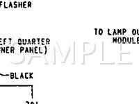 1990 Plymouth Acclaim LE 2.5 L4 GAS Wiring Diagram