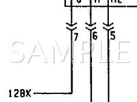 1990 Chrysler Lebaron  2.5 L4 GAS Wiring Diagram