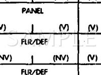 1990 Dodge Monaco LE 3.0 V6 GAS Wiring Diagram