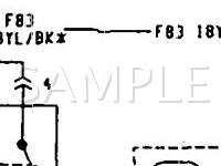 1990 Dodge Monaco ES 3.0 V6 GAS Wiring Diagram