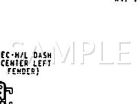 1990 Eagle Premier LX 3.0 V6 GAS Wiring Diagram