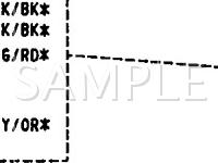 1990 Eagle Premier ES 3.0 V6 GAS Wiring Diagram