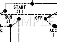 1990 Eagle Premier LX 3.0 V6 GAS Wiring Diagram