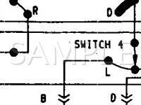 1990 Eagle Premier ES 3.0 V6 GAS Wiring Diagram