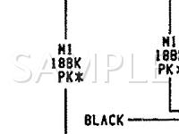 1990 Plymouth Horizon  2.2 L4 GAS Wiring Diagram