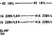1990 Plymouth Sundance  2.5 L4 GAS Wiring Diagram